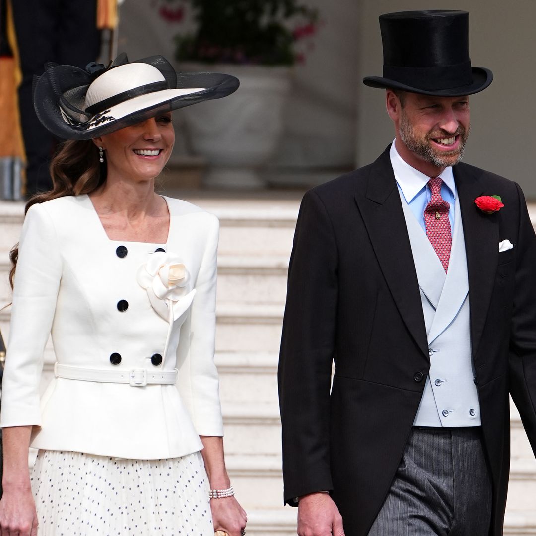 Kate Middleton deslumbra en la fiesta de jardín del palacio como anfitriona junto al príncipe Guillermo