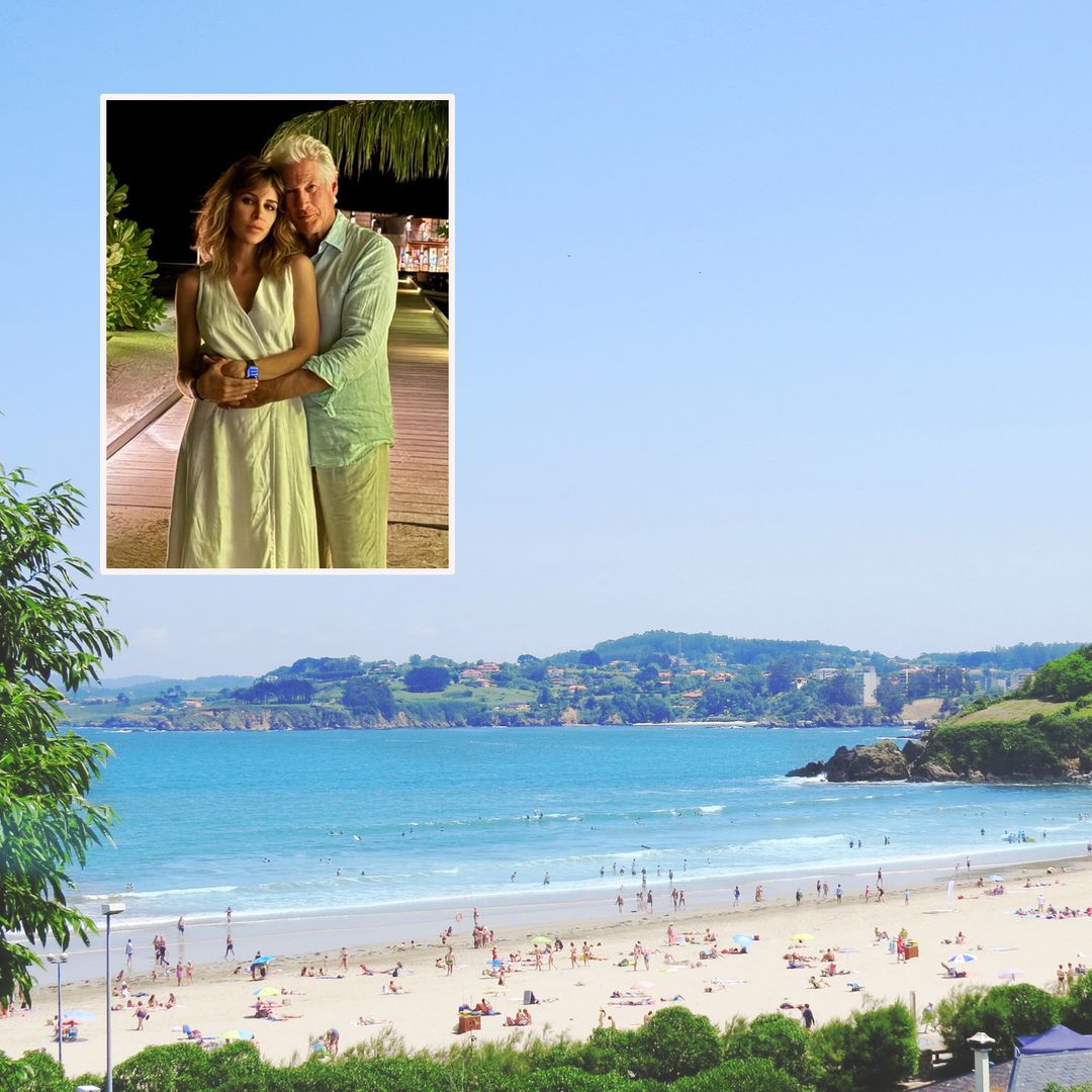 La playa favorita de Richard y Alejandra Gere como refugio veraniego: a 15 minutos de A Coruña y con mucha privacidad