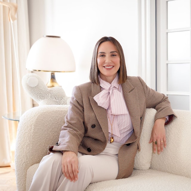 Tamara Falcó en Madrid presentado las propuestas de su firma con Pedro del Hierro