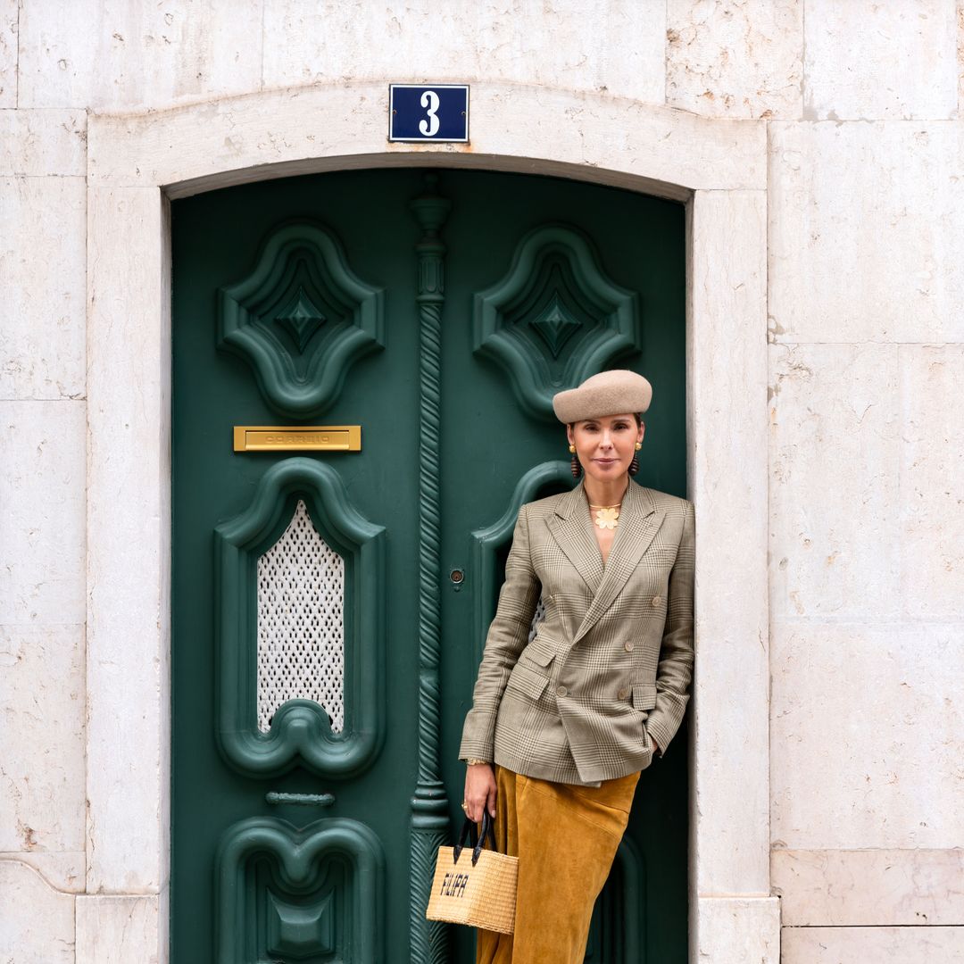 La consultora de moda Filipa de Abreu nos recibe en su nuevo apartamento en Lisboa