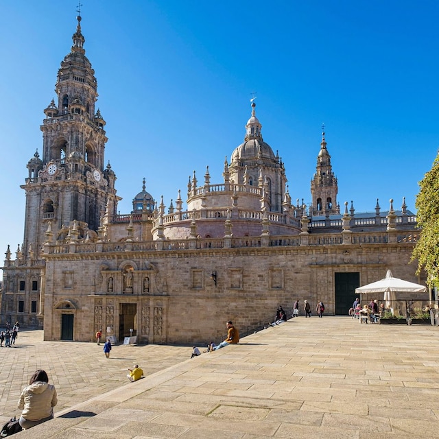 Catedral y plaza da Quintana, Santiago de Compostela