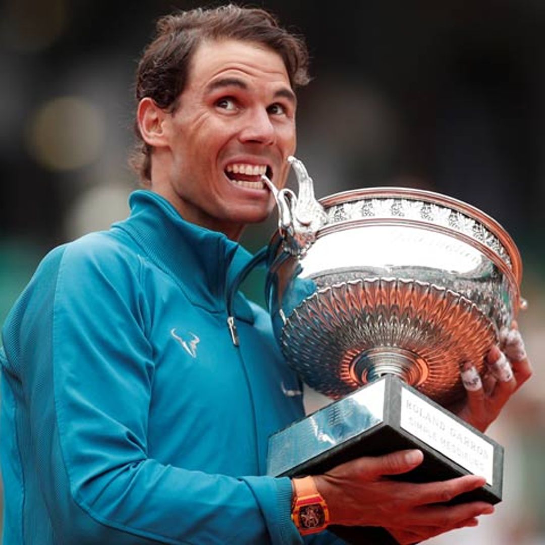 Rafa Nadal hace historia en Roland Garros arropado por su novia y su familia