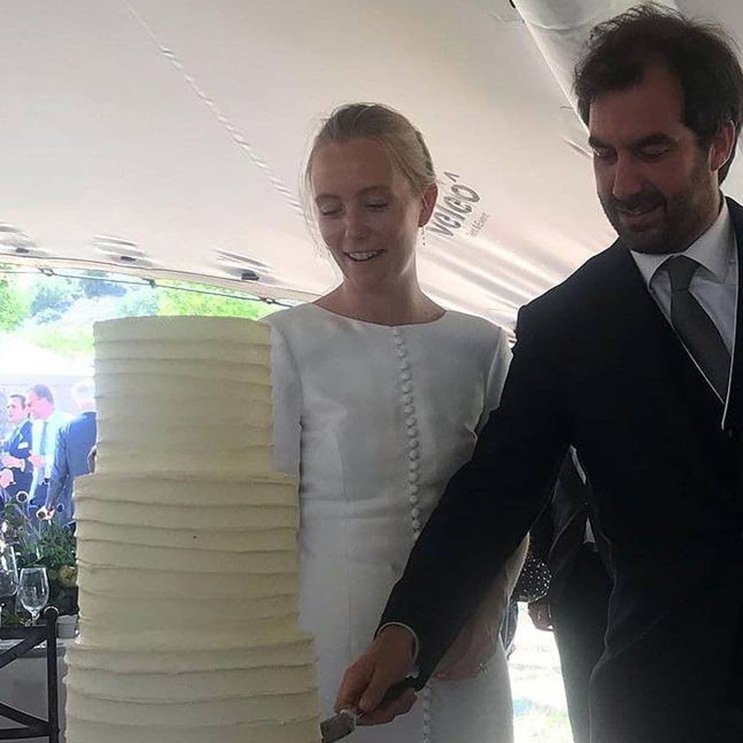Las imágenes de la boda de la heredera de los vinos Pingus en Valladolid, a la que asistieron Federico y Mary de Dinamarca