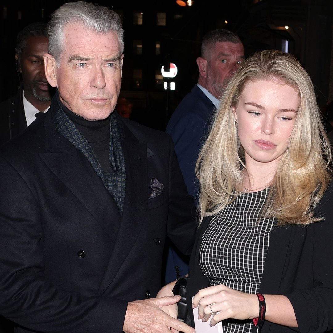 Pierce Brosnan presume de nieta en su último estreno: quién es Isabella Smith
