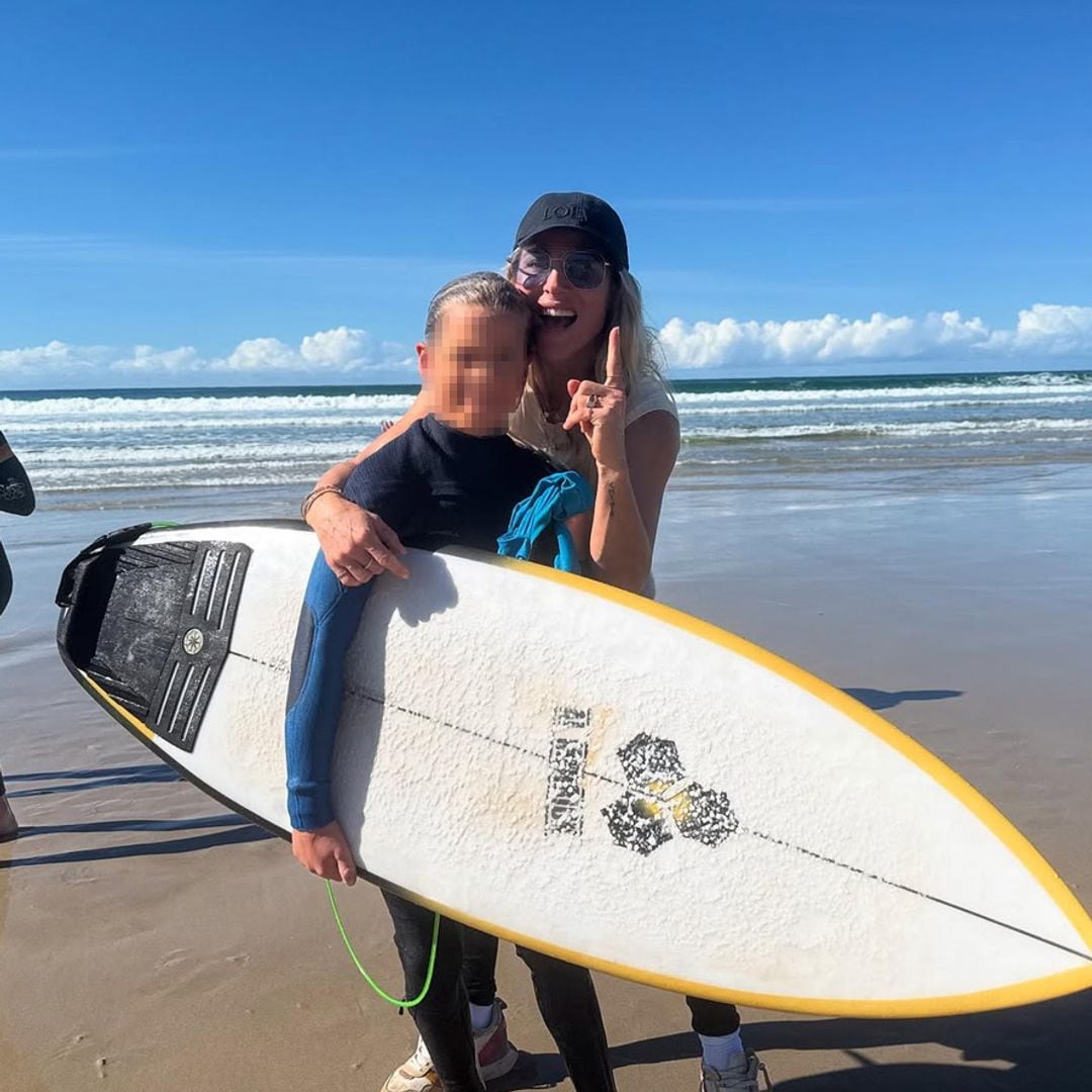 Elsa Pataky, una madre de auténticos campeones tras la última victoria de Sasha, de 11 años