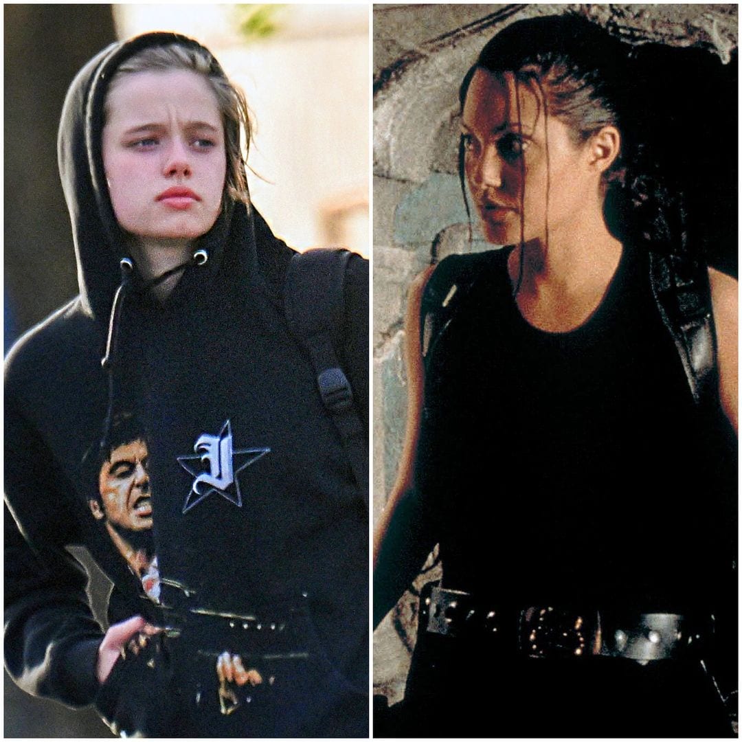  Shiloh Jolie impacta con su look inspirado en Lara Croft, el icónico personaje de su mamá