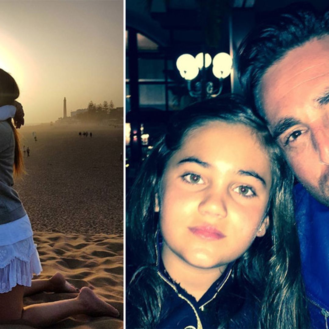 Paula Echevarría y David Bustamante, orgullosos de su hija, ¿cuáles son sus propósitos para este año?