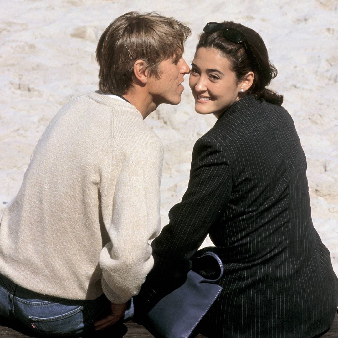 Vicky Martín Berrocal y Manuel Díaz se enamoraron en 1993