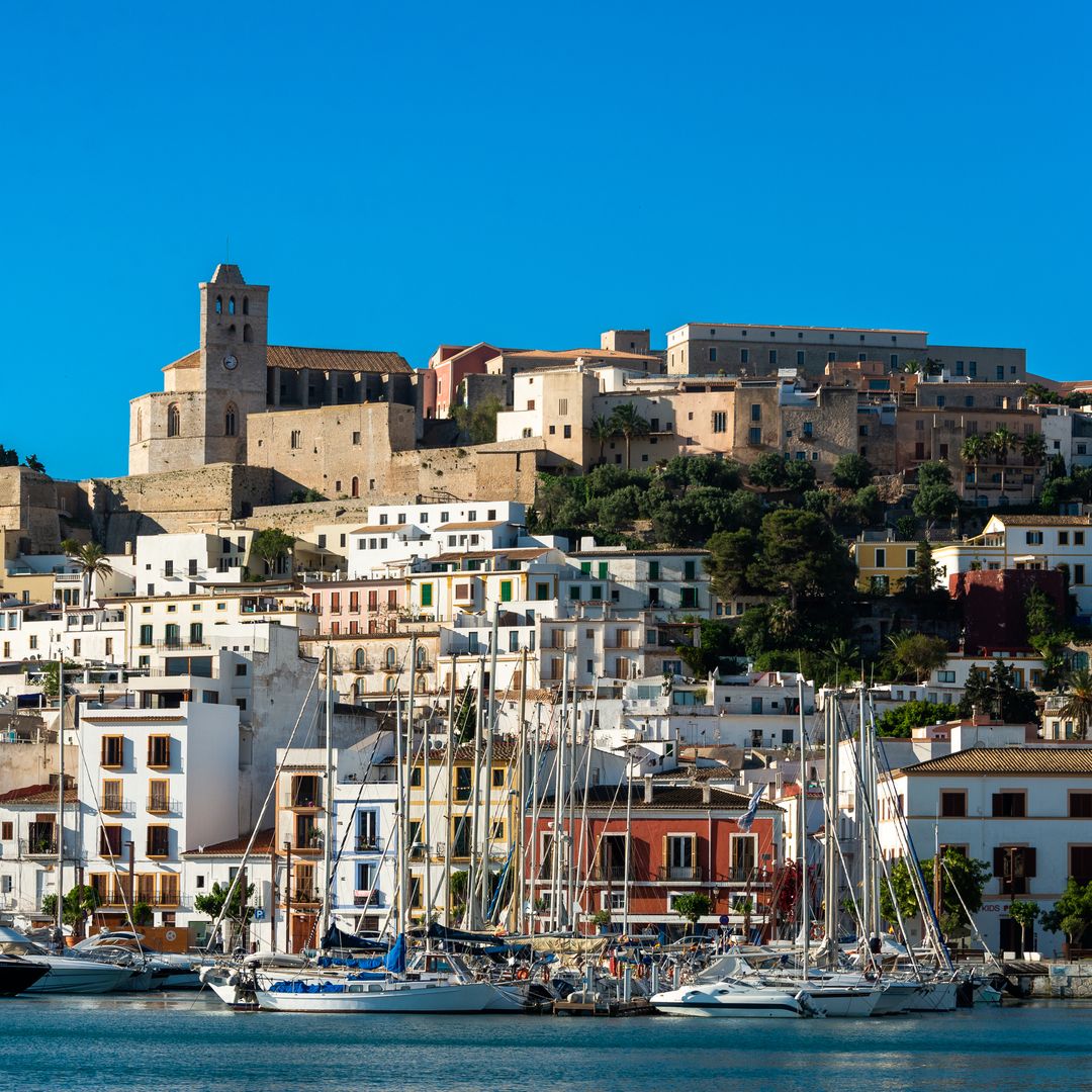 Panorámica de Dalt Vila, Patrimonio de la Humanidad, Ibiza