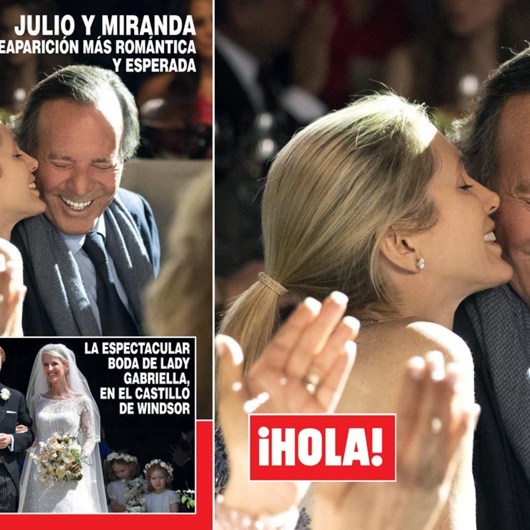 En ¡HOLA!, Julio y Miranda, su reaparición más romántica y esperada