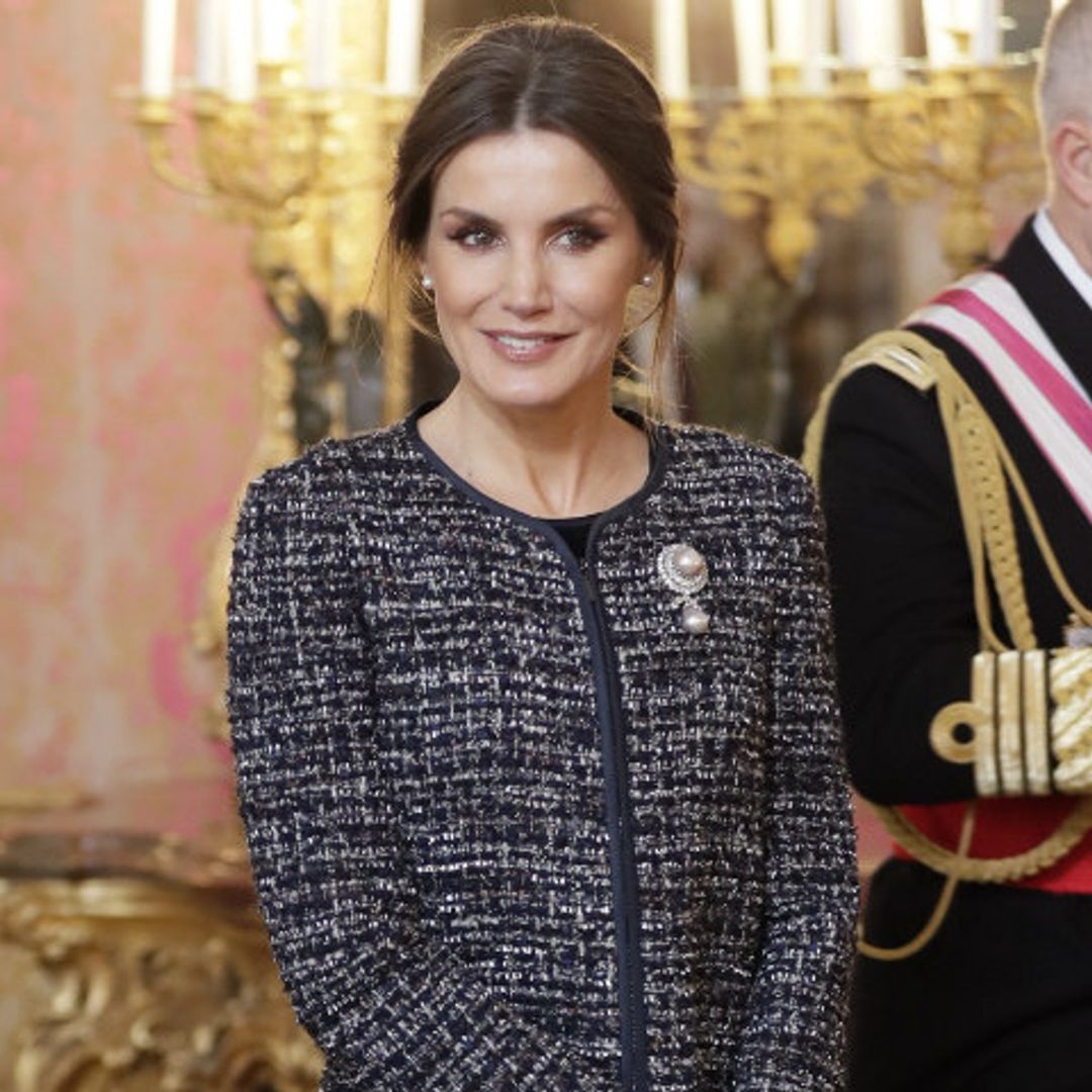 Doña Letizia afianza su color estrella para presidir la Pascua Militar