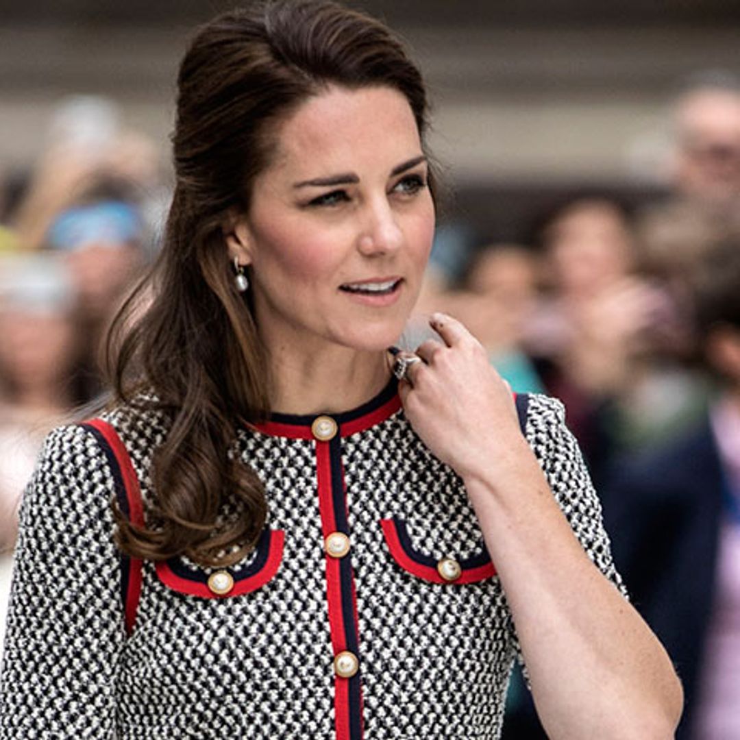 Kate Middleton tiene el vestido de tweed que confirma el 'efecto Brigitte Macron'