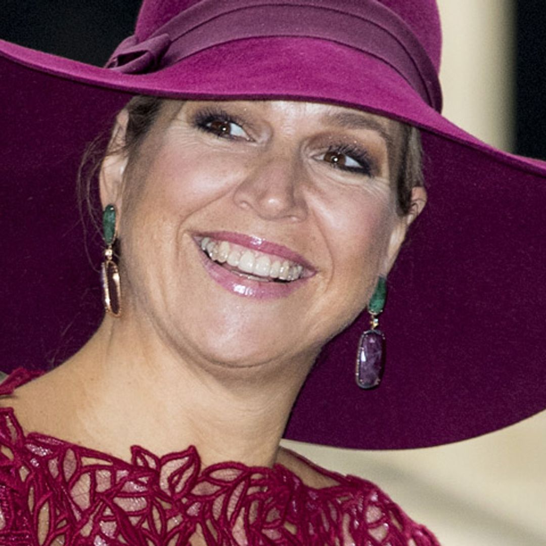 ¿Coincidencia o guiño? Máxima de Holanda se divierte