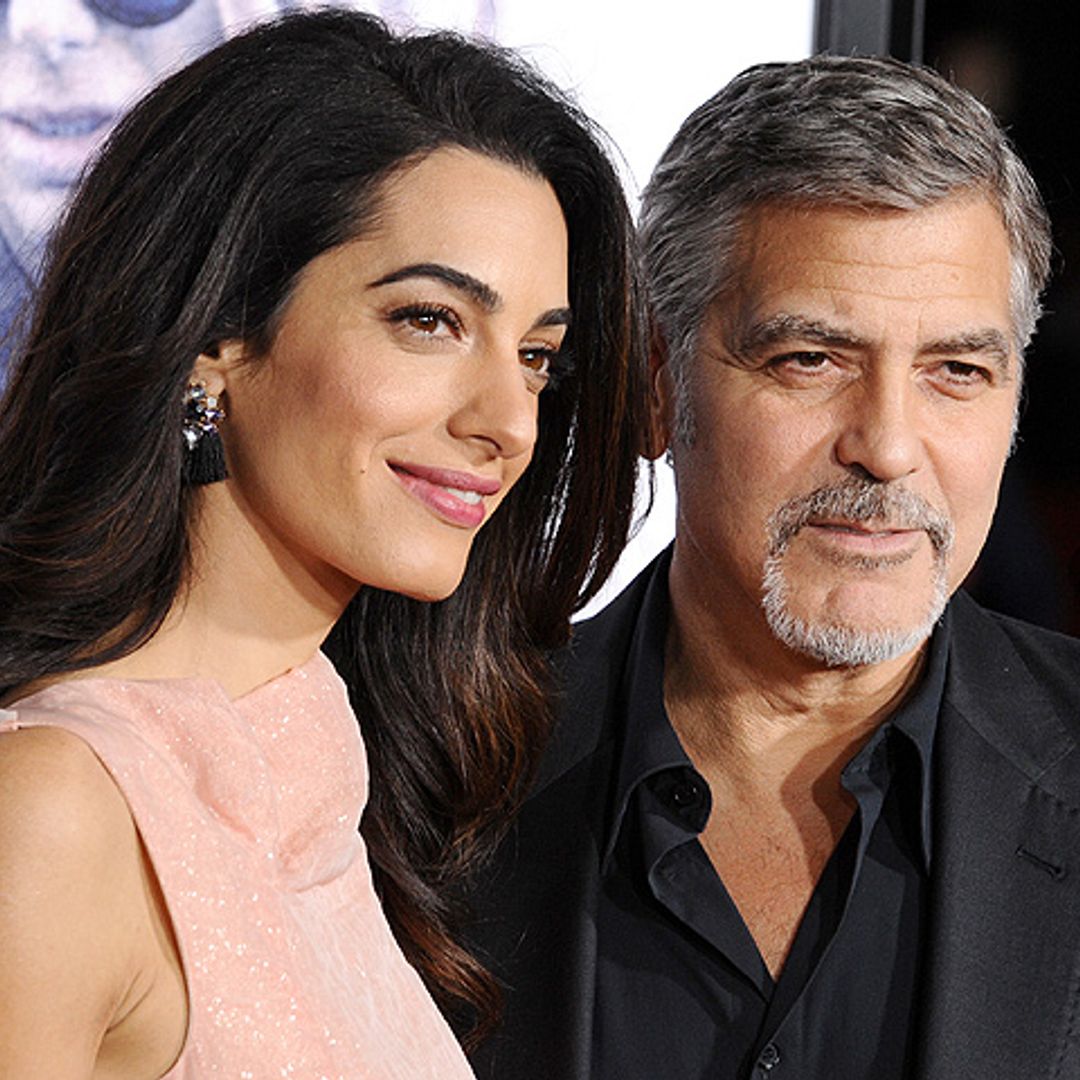 ¡Confirmado! George y Amal Clooney serán padres de gemelos