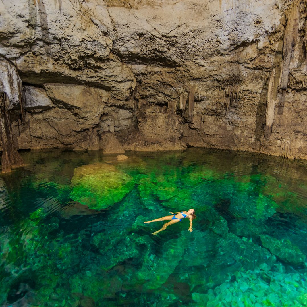 Cenote en México
