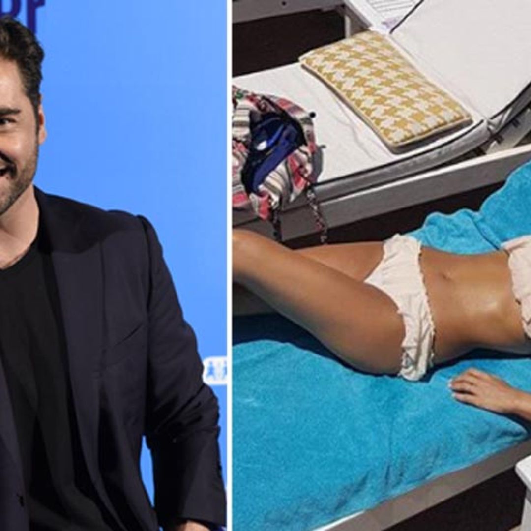 David Bustamante desvela el motivo de su sonrisa, mientras Paula Echevarría se mueve al ritmo de su última canción