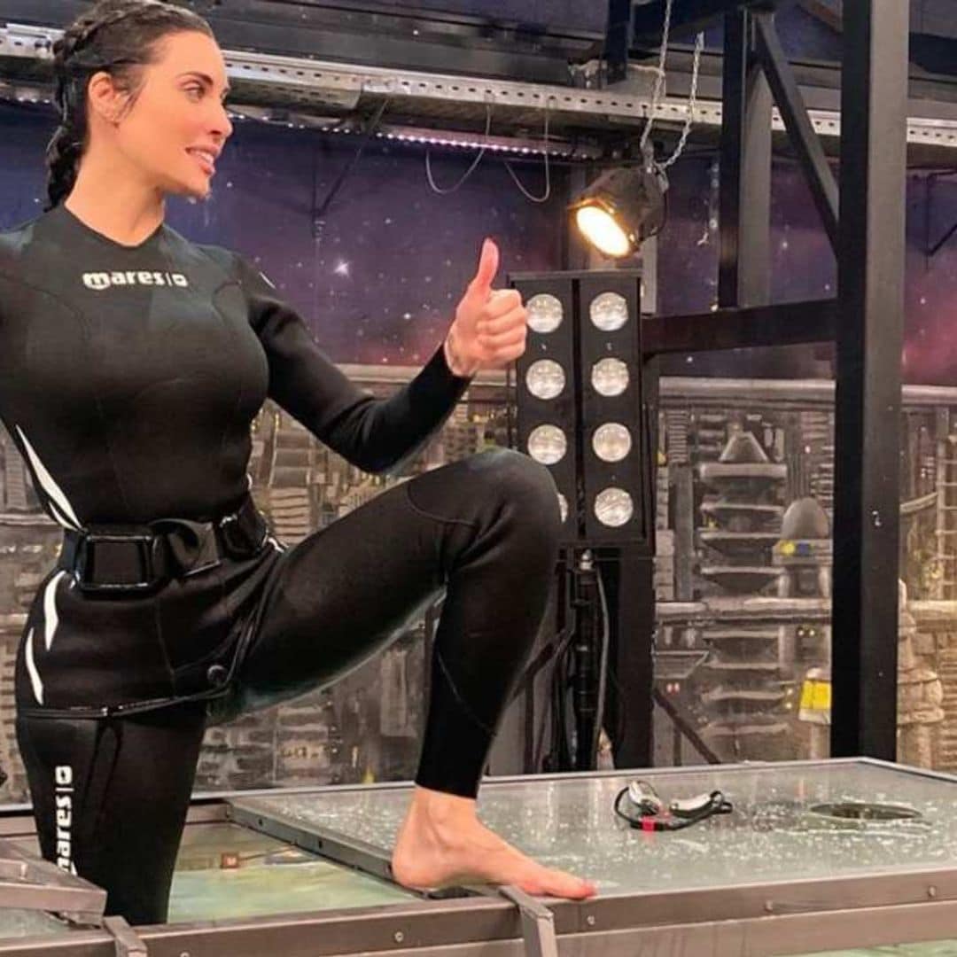 No apto para claustrofóbicos: el angustioso reto acuático de Pilar Rubio