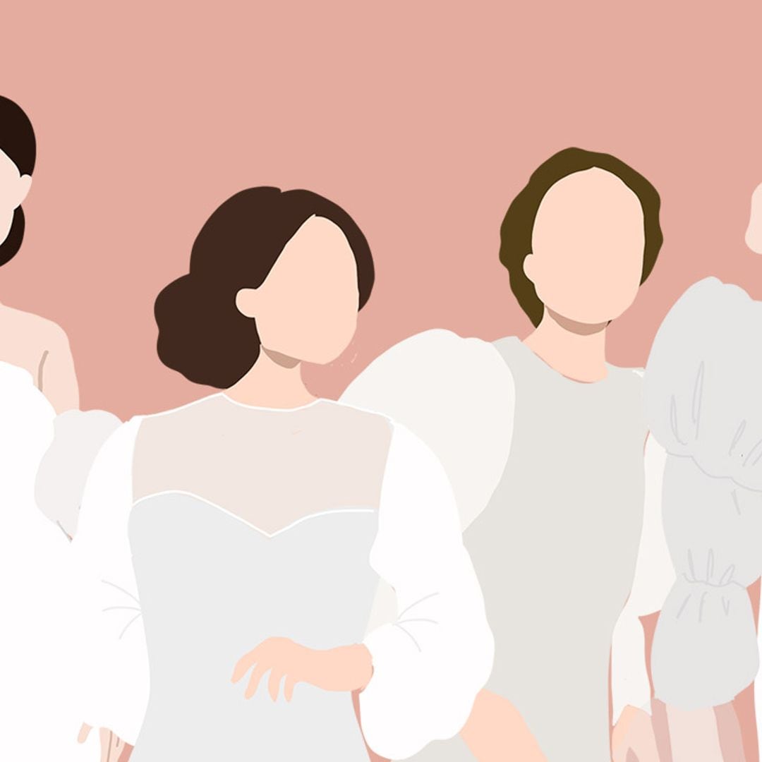 Guía ilustrada de las mangas de novia que serán tendencia en 2022