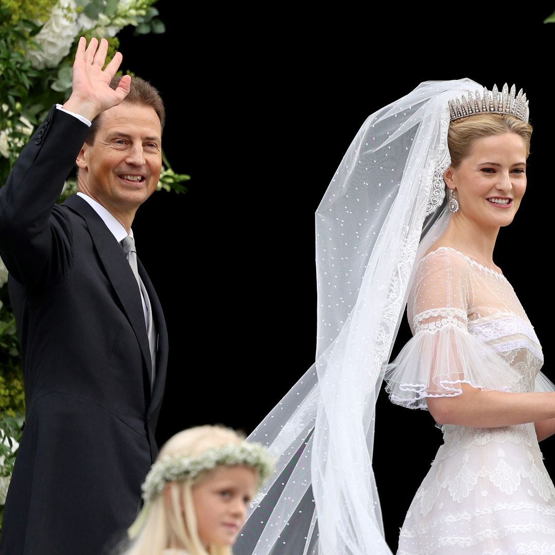 La princesa María Carolina de Liechtenstein se casa en la primera gran boda real de la temporada