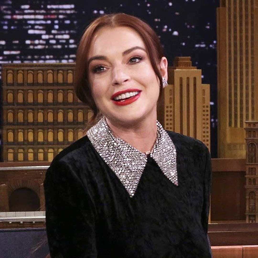 Amor bajo la nieve, la navideña y romántica imagen de Lindsay Lohan junto a su prometido