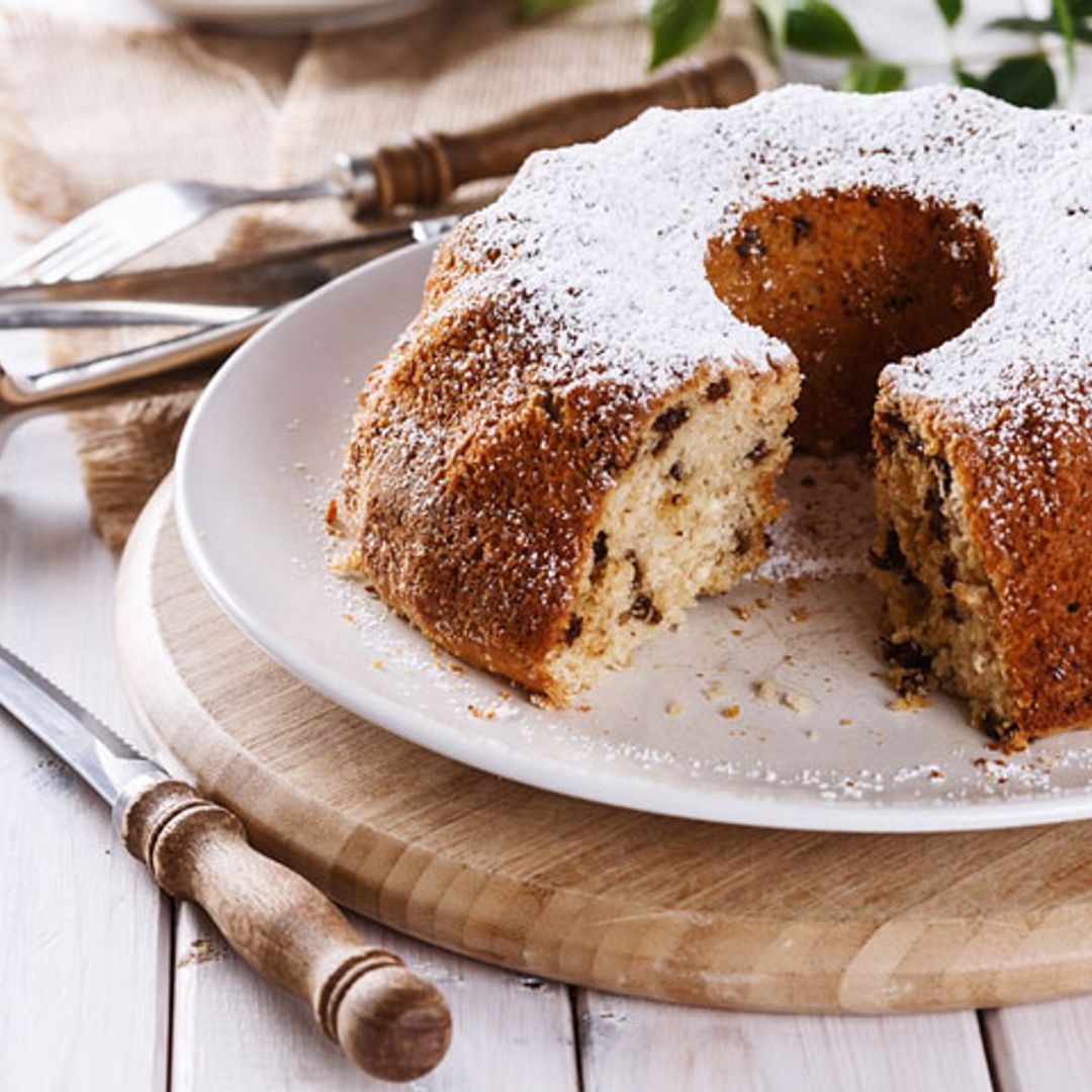 ‘Bundt cake’ de pasas