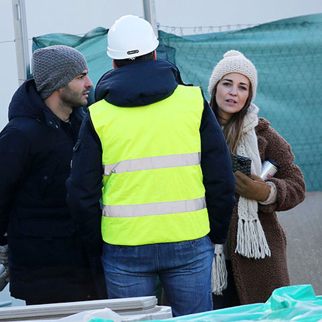 Visita a las obras y luego ¿menú del día?: un plan diferente para Paula Echevarría y Miguel Torres