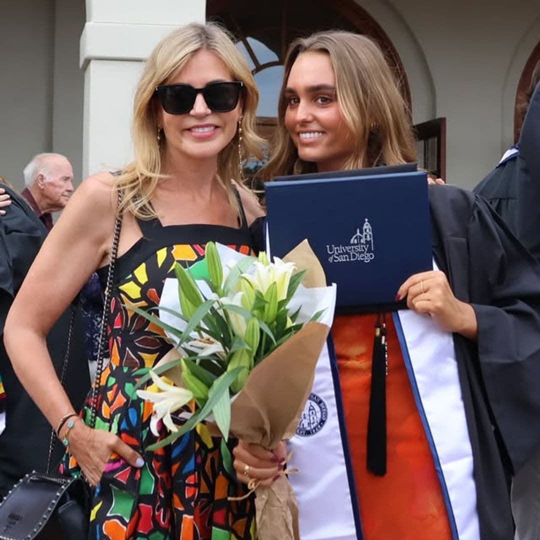 Natalia, primogénita de Ramón García y Patricia Cerezo, se gradúa en la Universidad de San Diego