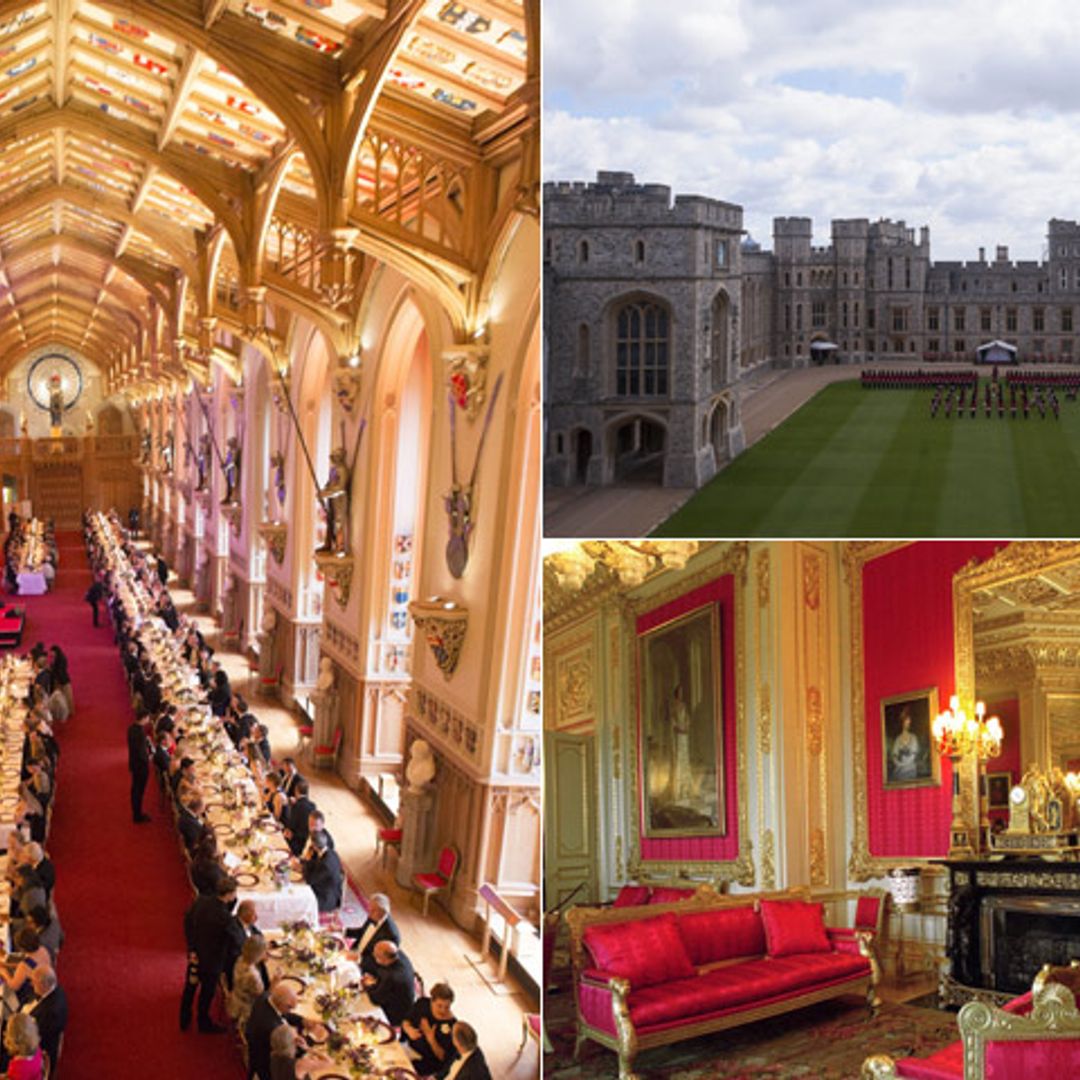 Descubre el Castillo de Windsor donde el príncipe Carlos ha sido anfitrión de una cena muy española