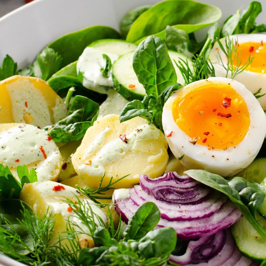 Huevo y patata: feliz pareja gastro de estas 10 ensaladas