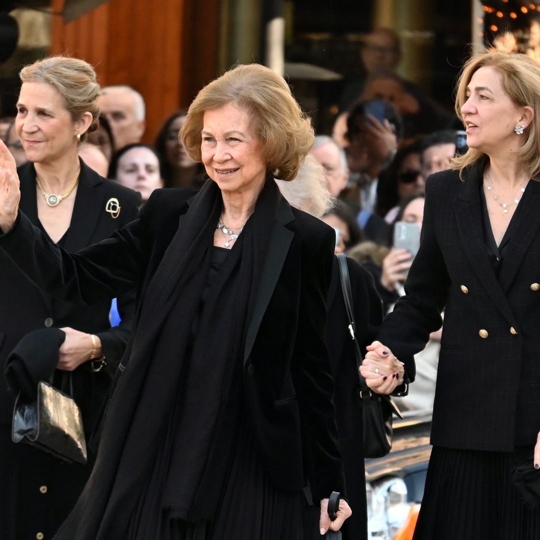 PRIMICIA. La intensa Semana Santa de la Reina Sofía: de Palma a Murcia y acompañada de las infantas Elena y Cristina