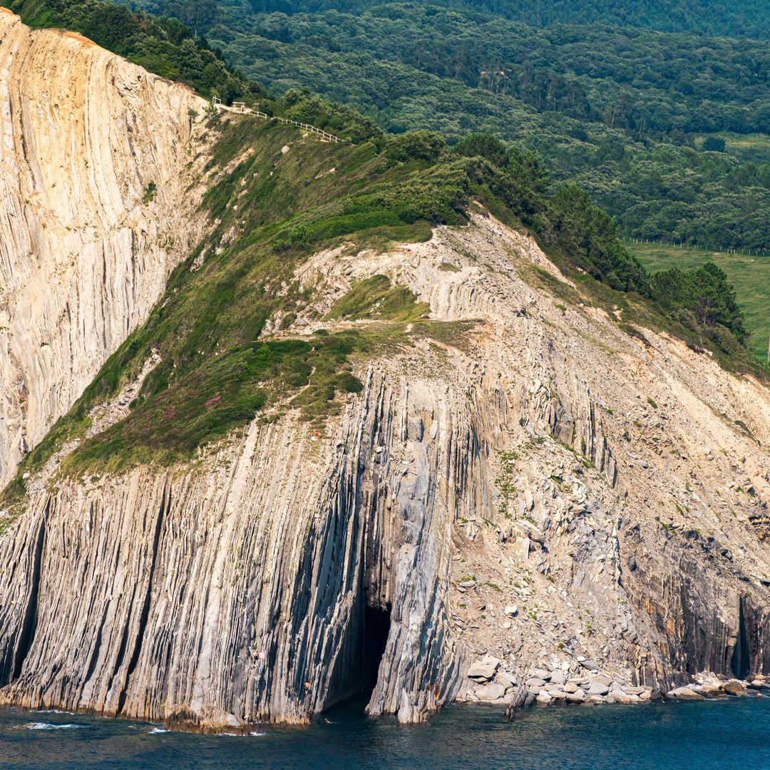 Acantilados cerca de Gorliz, Vizcaya