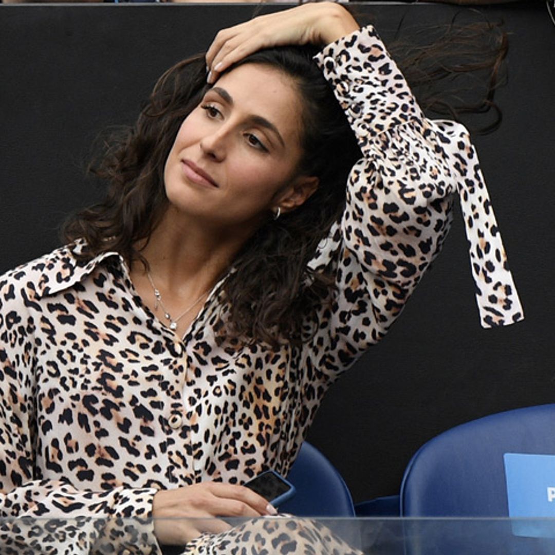 Meri Perelló 'sufre' en las gradas con la derrota de Rafa Nadal en Australia