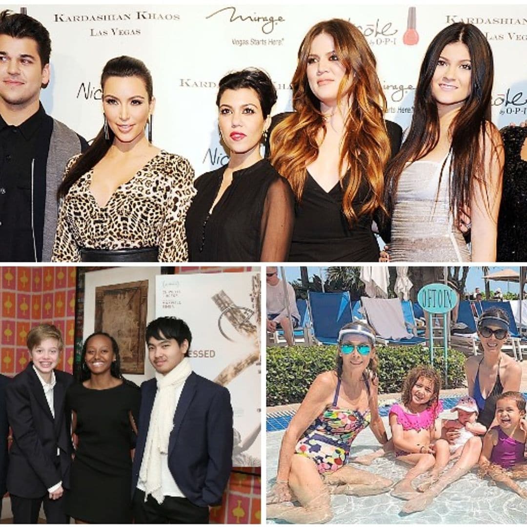 Estas famosas tienen una familia numerosa y lo presumen con mucho orgullo