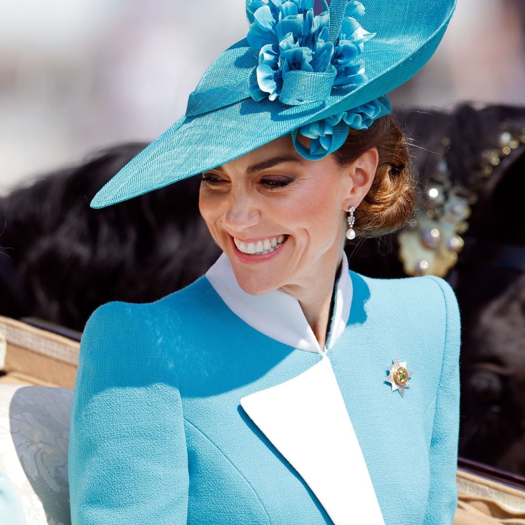 Lady Di vuelve a ser inspiración para Kate Middleton en el Trooping the Colour