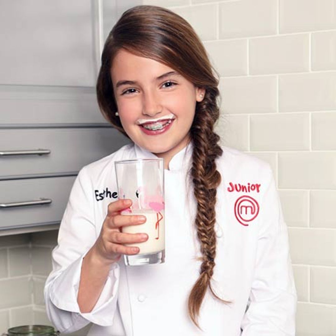 Esther, ganadora de MasterChef Junior, estrella de los fogones... y del Especial Niños de ¡HOLA!