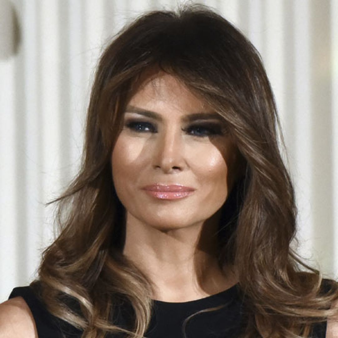 Según el último estreno de Melania Trump, así se lleva el nuevo pantalón de cuero