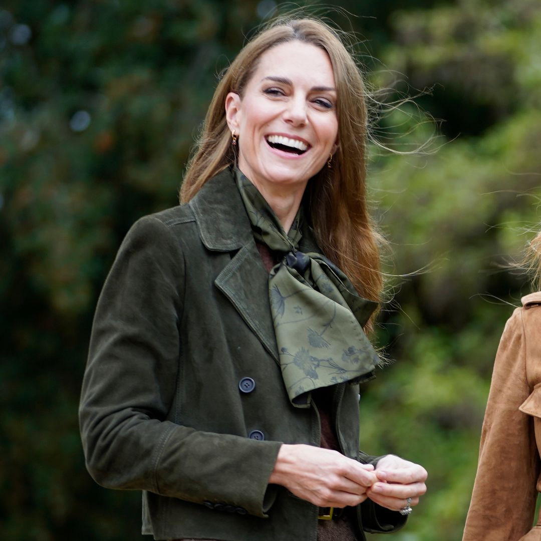 Kate Middleton se despide de Melania Trump con su primer look de otoño de la temporada