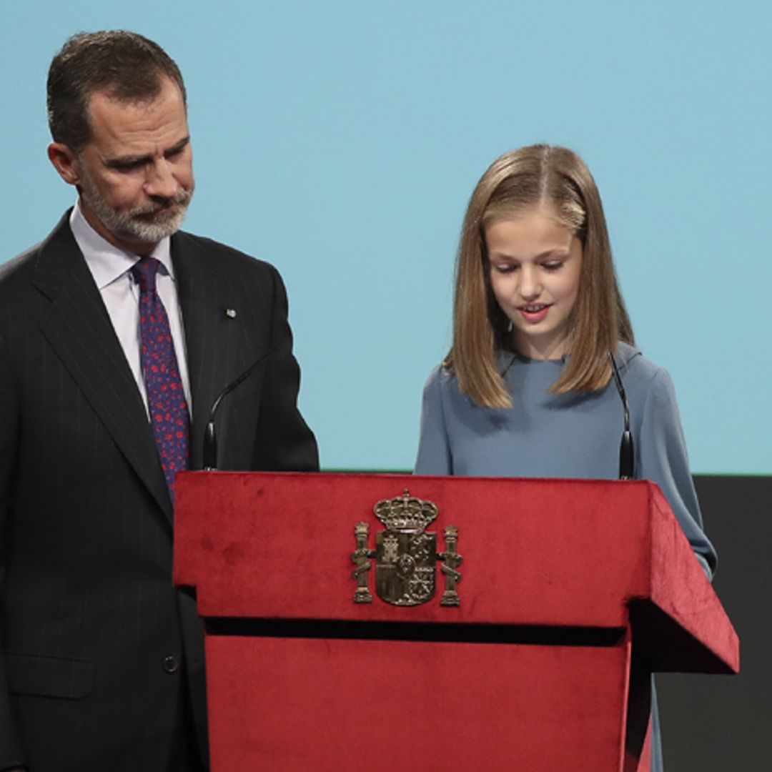 La princesa Leonor se suma a las celebraciones por el 40 aniversario de la Constitución Española
