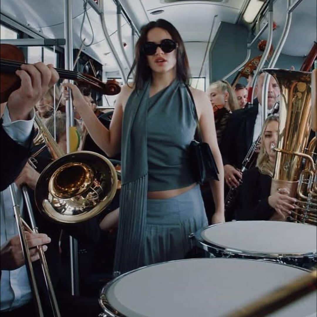 Rosalía en el videoclip de Berghain 
