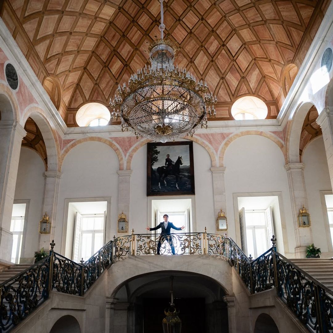David Bisbal en el Palacio Real de Aranjuez, Madrid