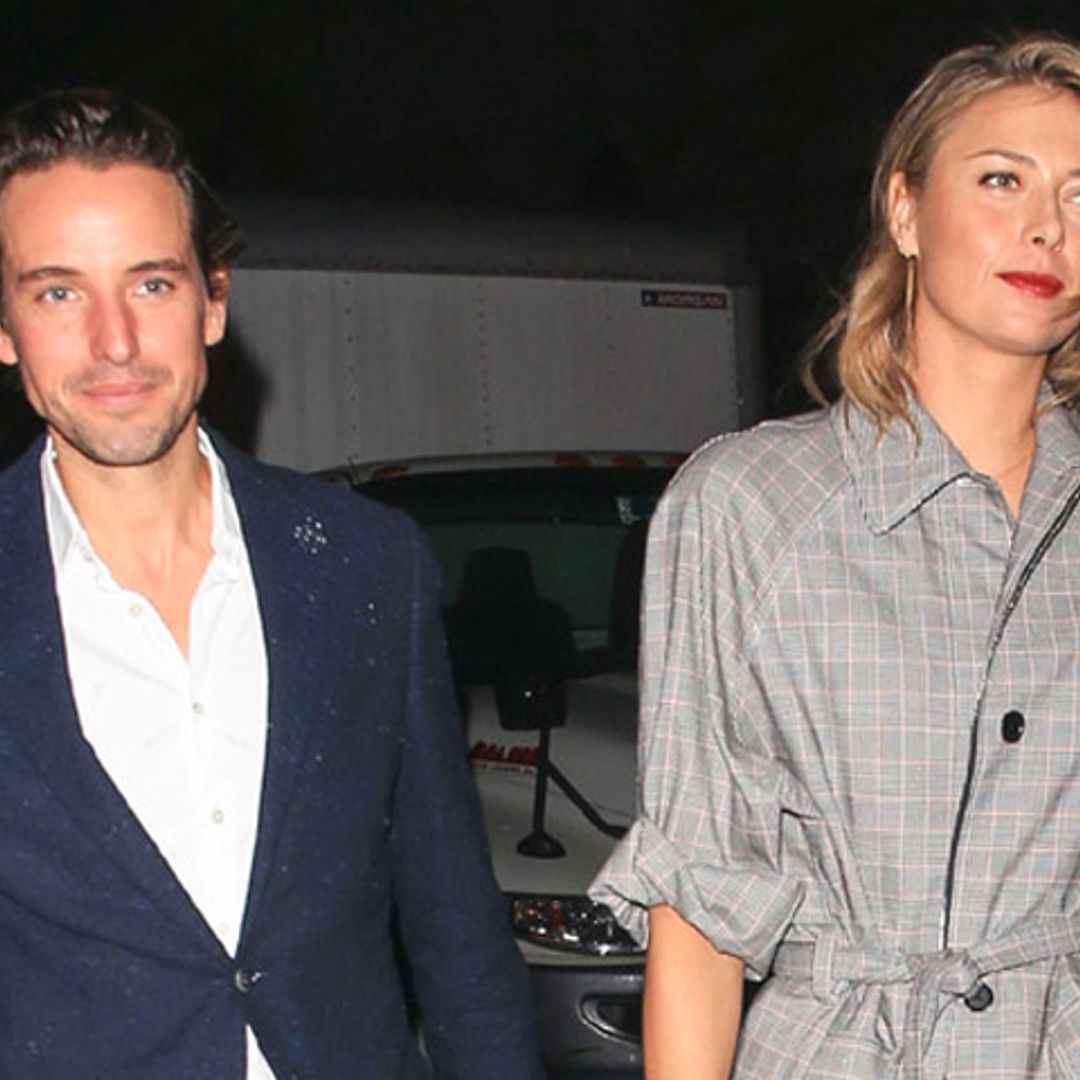 Maria Sharapova confirma su noviazgo con el millonario Alexander Gilkes, íntimo amigo de los príncipes Guillermo y Harry