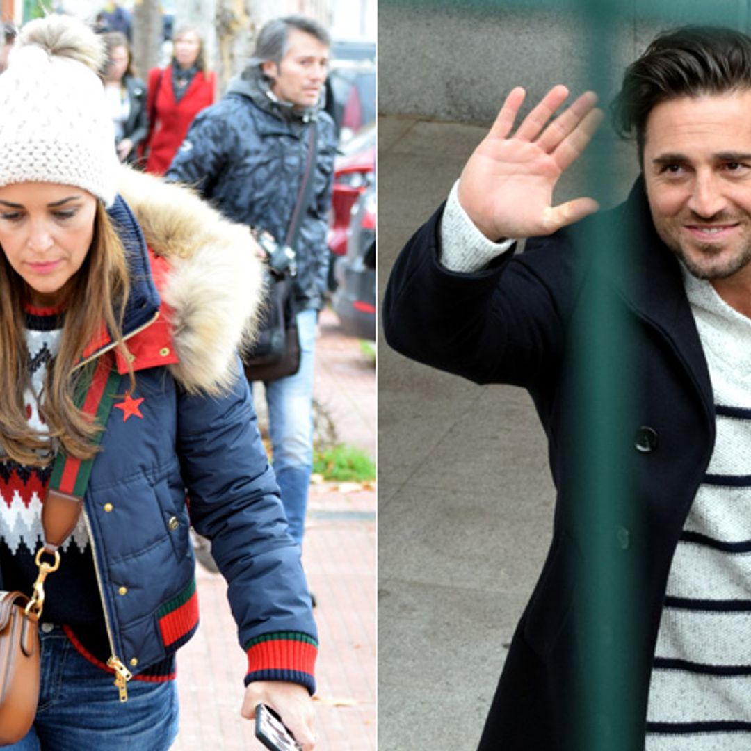 Paula Echevarría y David Bustamante coinciden en la función navideña de Daniella