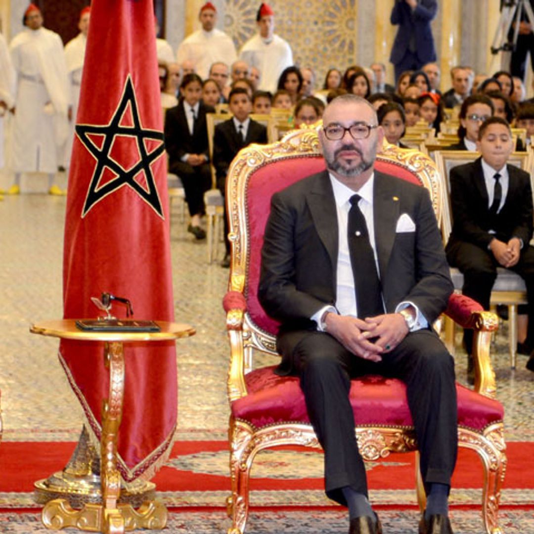 Khadija de Marruecos debuta en su primer acto oficial junto al Rey y el Heredero