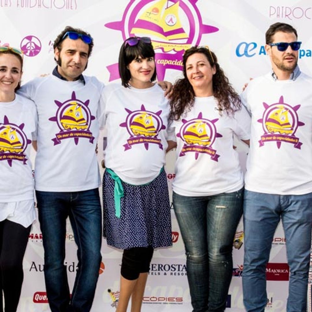 Irene Villa, imparable en su labor solidaria mientras afronta la recta final de su embarazo