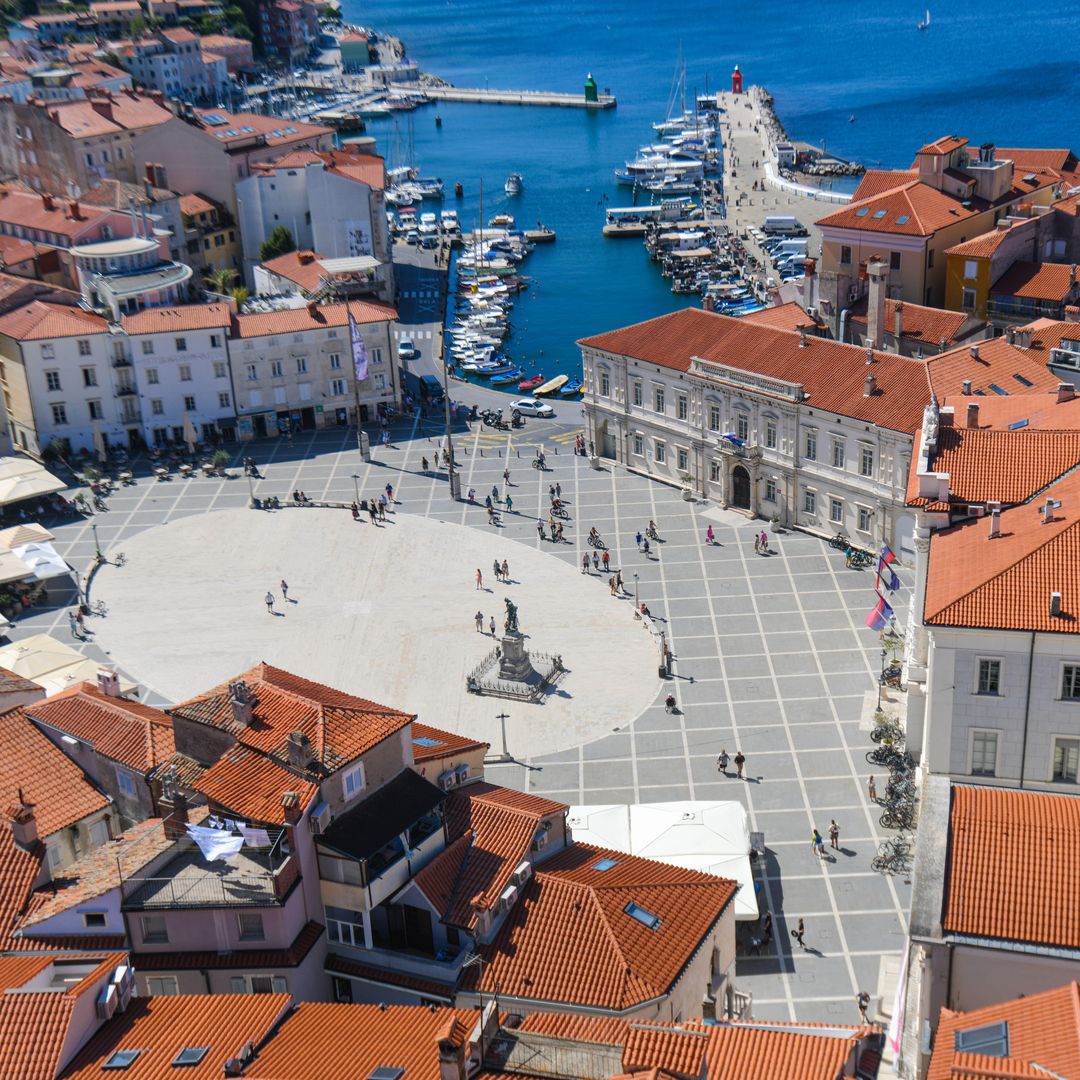 Plaza Tartini, Piran, Eslovenia