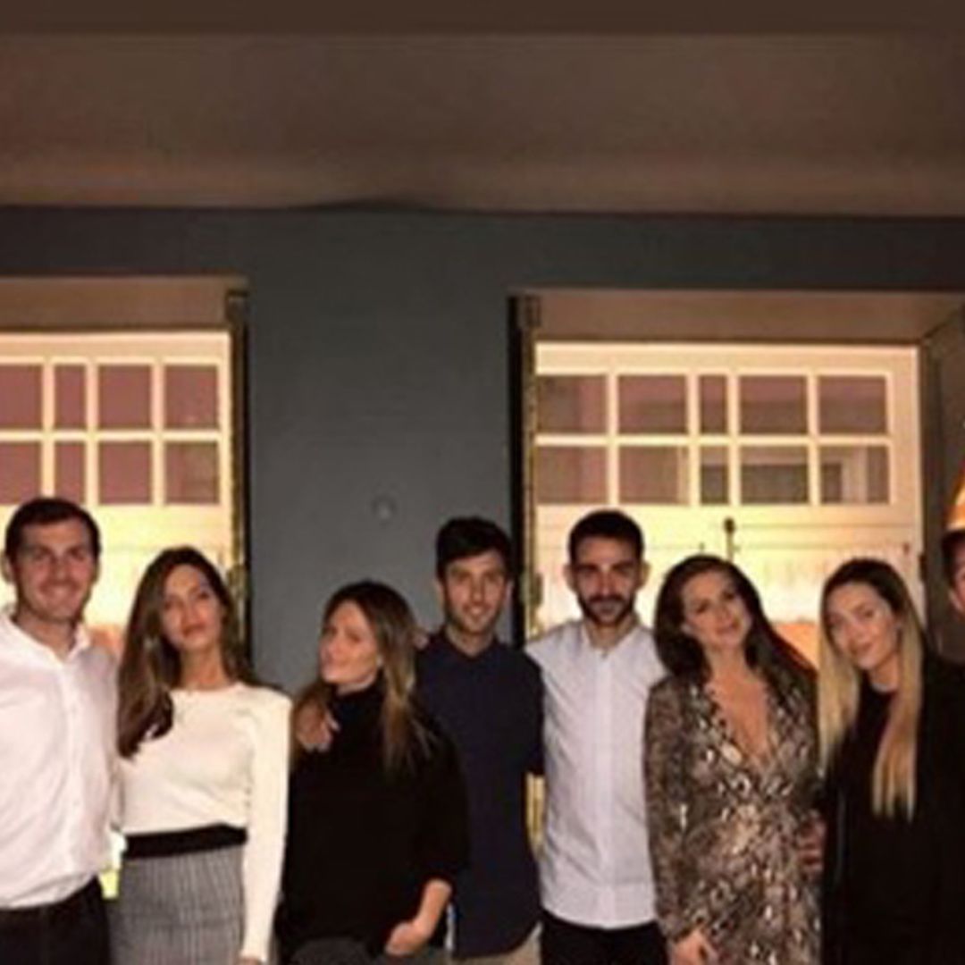 Sara Carbonero e Iker Casillas, de cena junto a otras WAG's españolas en Oporto