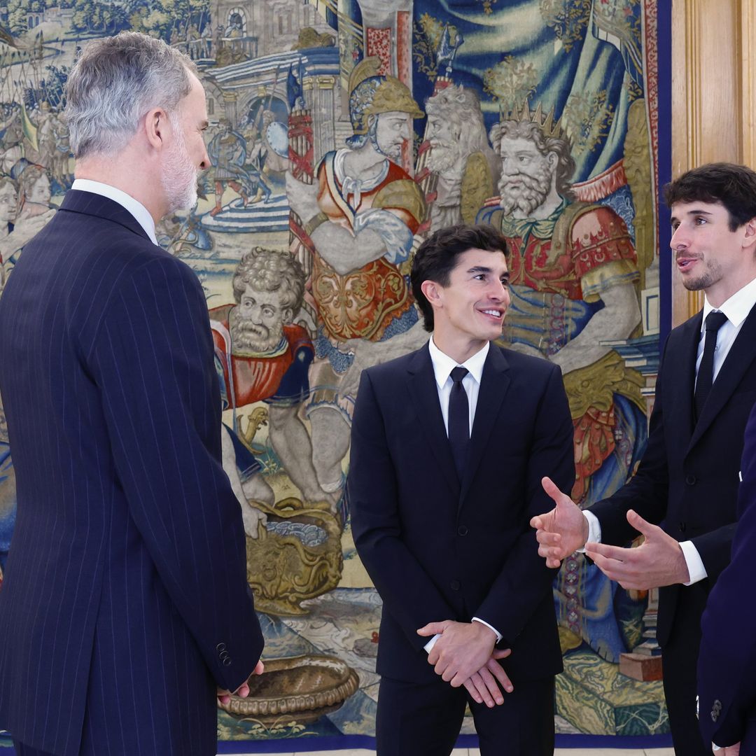 Marc y Álex Márquez comparten su éxito en MotoGP con el rey Felipe en un acto histórico en Zarzuela