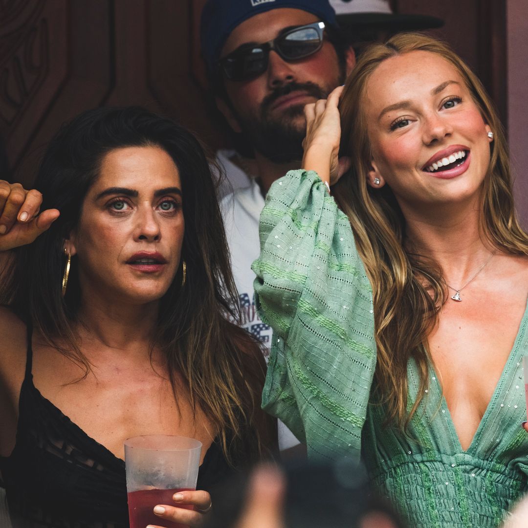 El palco VIP del concierto de Bad Bunny