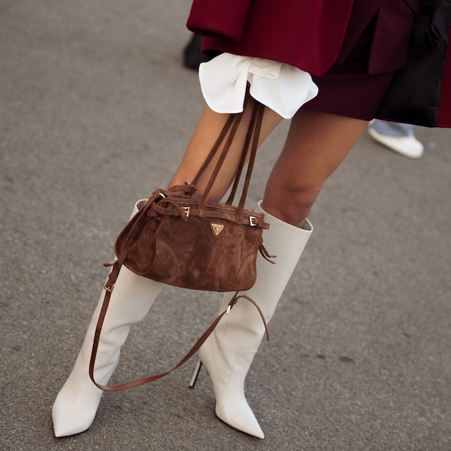 Bolso de ante
