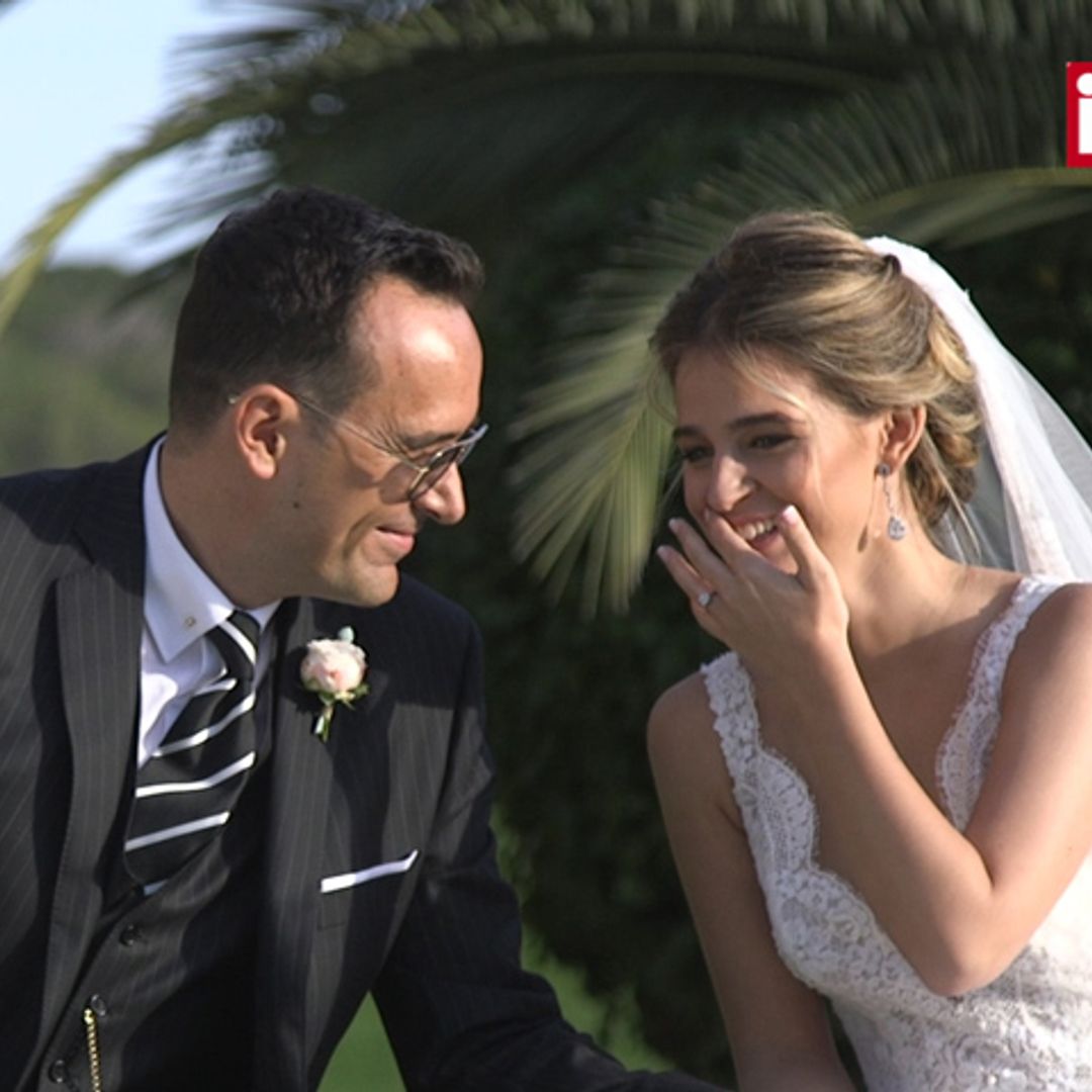 El discurso que hizo llorar a todos... ¡de risa! en la boda de Risto Mejide y Laura Escanes